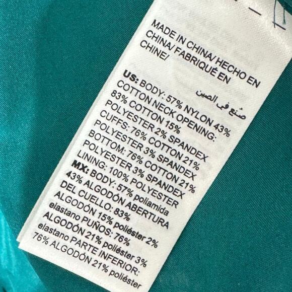 Chico’s Women’s Lace Full Zip Bomber Type Long Sleeve Lined Bomber Jacket 2 L 12 - Picture 11 of 11